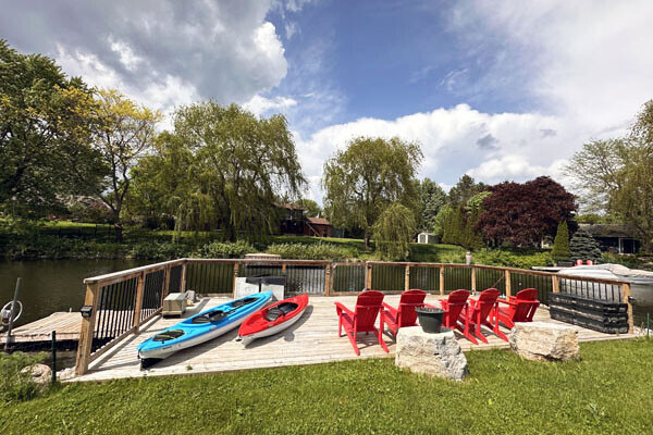 Kayarking At Backyard Tennel